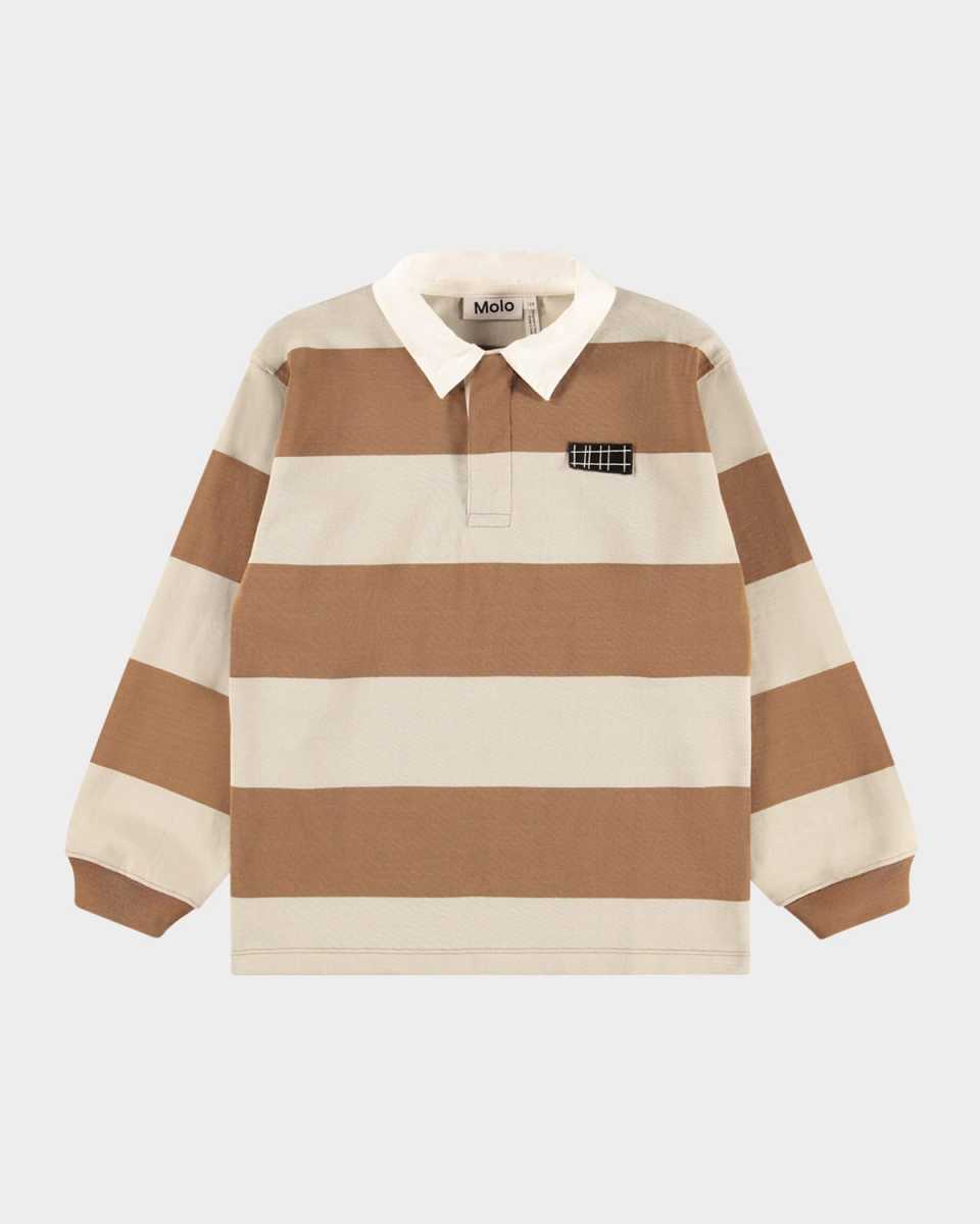 Boy's Relz Organic Cotton Rugby Shirt, Size 4-6